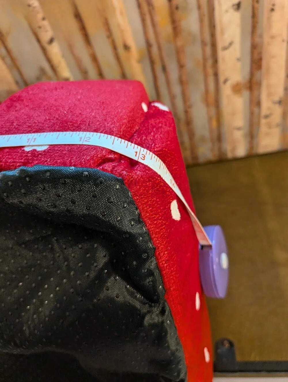 Cat Bed Strawberry Removable Pad